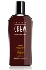 American Crew 3 in 1 Shampoo, Conditioner & Body Wash 450ml főképe